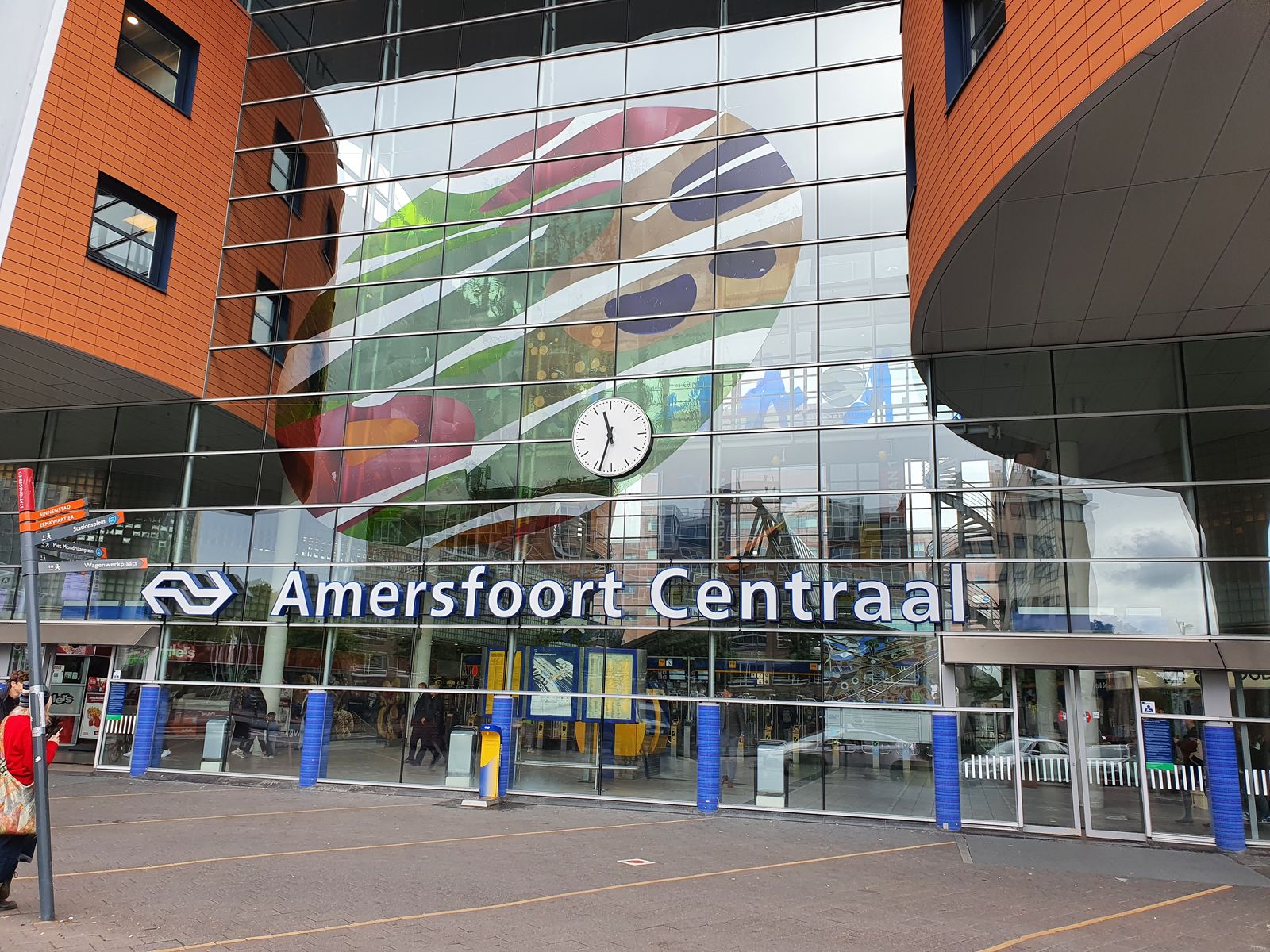 Foto uit etappe 1: Station Amersfoort Centraal naar Begraafplaats Maranatha (Parkeerplaats)
